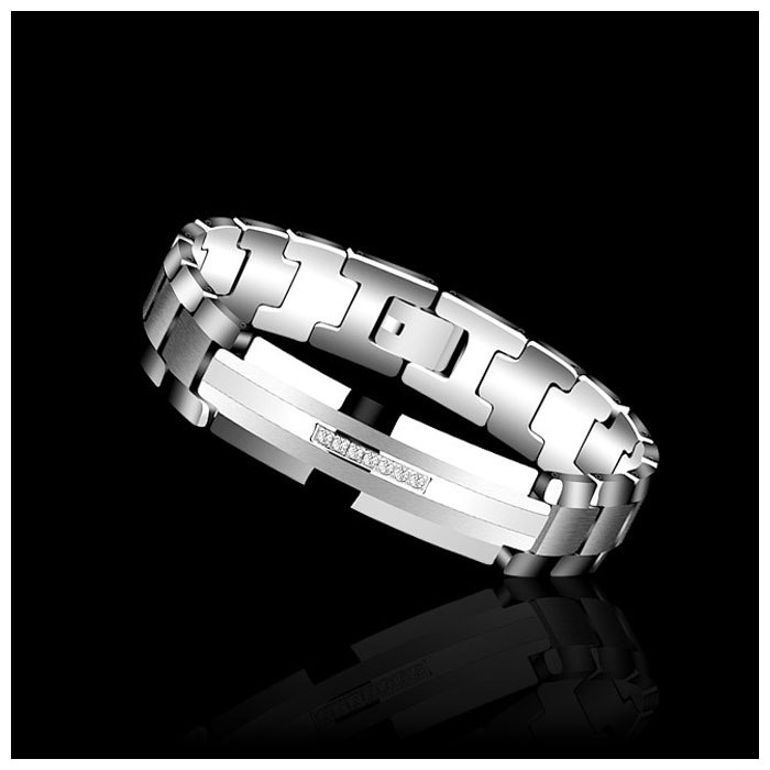 tungsten id bracelet