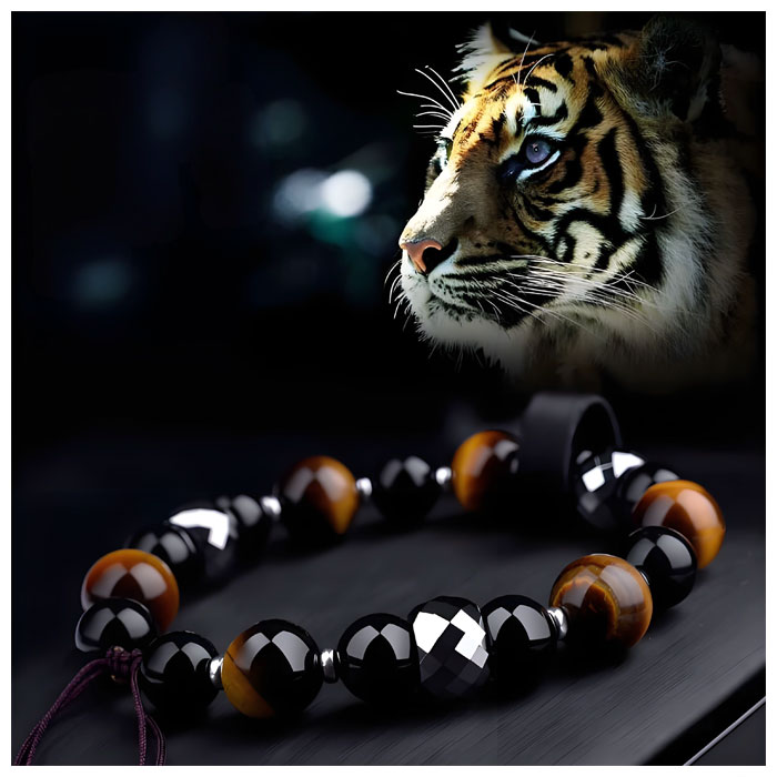 tungsten bead bracelet