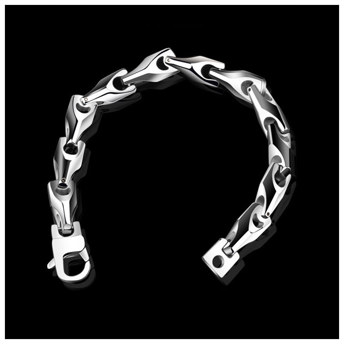 tungsten chain bracelet