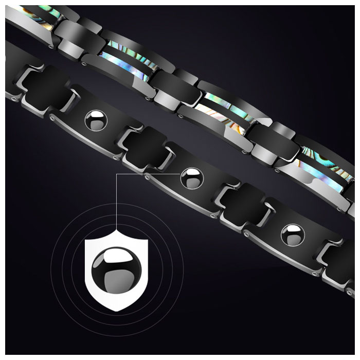 black ceramic bracelet