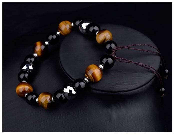 tungsten bead bracelet