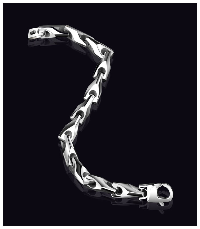 tungsten chain bracelet