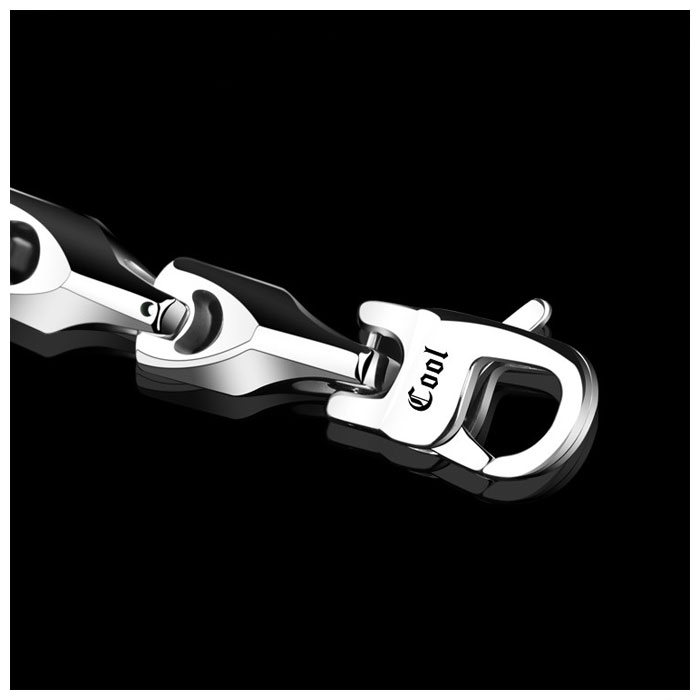 tungsten chain bracelet