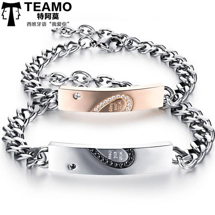 couple bracelets gold