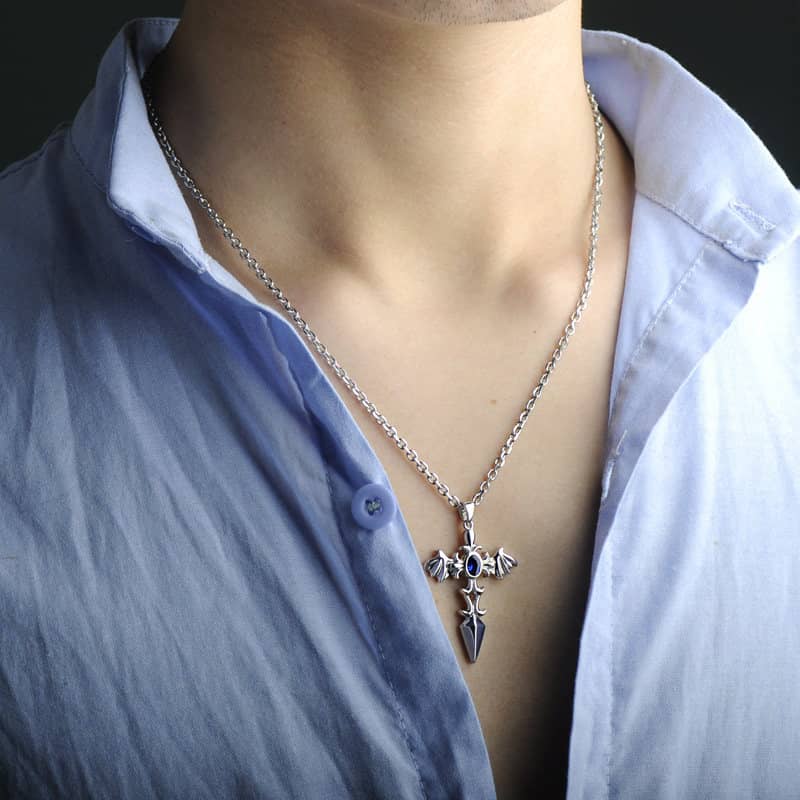 Cheap Cross Necklaces Men 316L Stainless Steel Vintage CSPB Catholicism  Jesus Necklace Religious Jewelry | Joom
