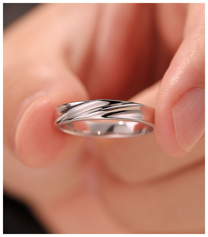 simple silver rings for couples