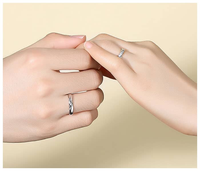 Matching Sterling Silver Rings for Couples