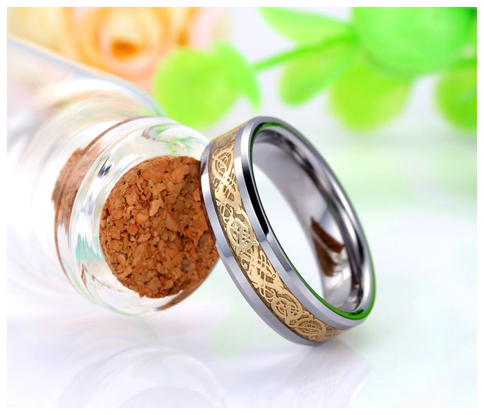 dragon tungsten ring