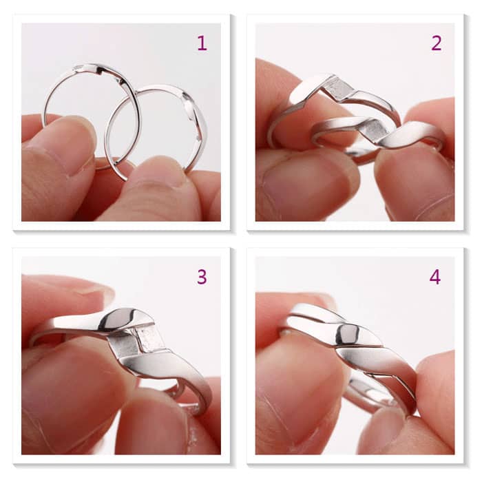 Interlocking Matching Rings for Couples