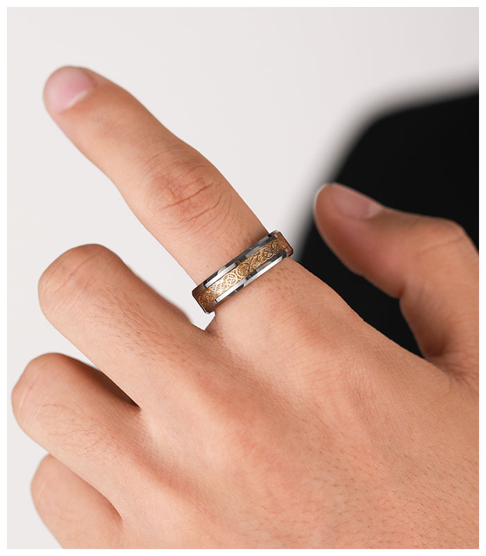 dragon wedding ring women