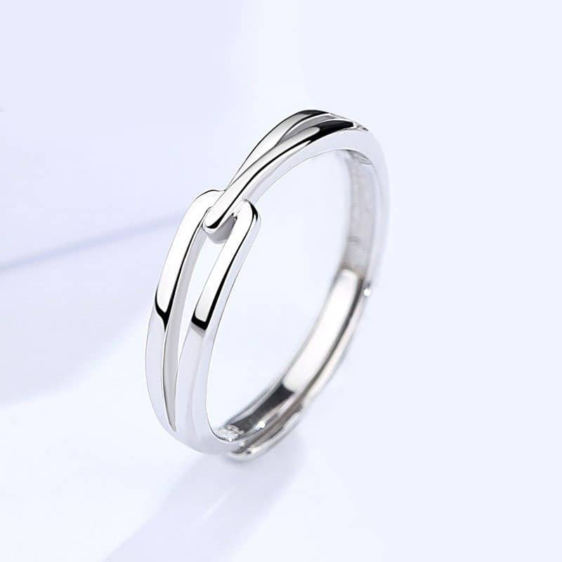 Cute Waves Couple Promise Rings Set – Loforay