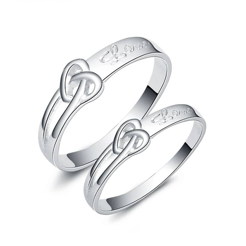Matching Promise Rings Couples | Cute Matching Rings Couples | Valentine Rings  Couples - Rings - Aliexpress